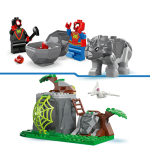 Lego Marvel Spidey And His Amazing Friends Team Spidey Dino Crawler Rescue 11199